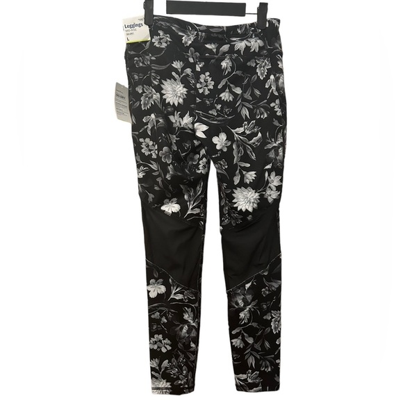 NWT OLD NAVY ACTUVE GO DRY FLORAL 7/8 LEGGINGS - Picture 2 of 5